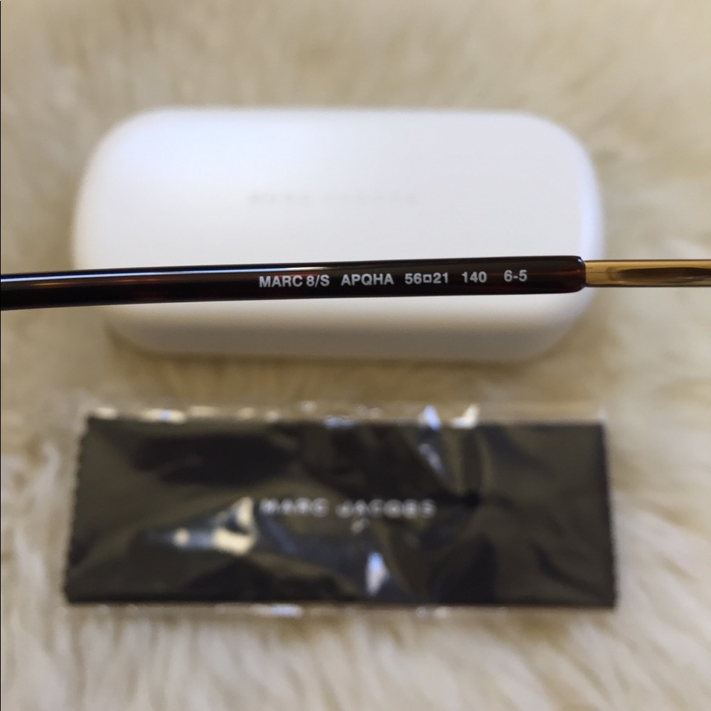 Marc Jacobs Wire Rim Mirrored Cat Eye Sunglasses - Picture 7 of 7